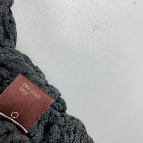 525 America Y2K Gray Crochet Vest Sz M - Picture 7 of 7